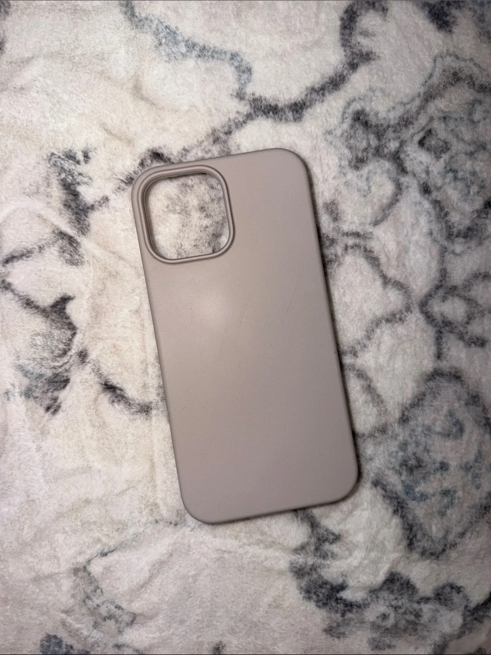 Neutral Beige Silicone iPhone 15 Pro Max Case